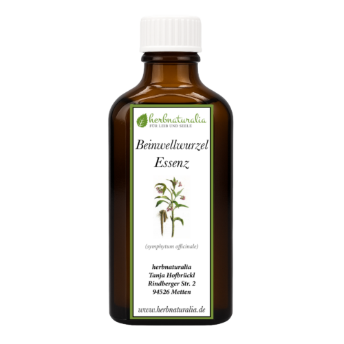 Beinwellwurzel Essenz 100ml Flasche – herbnaturalia Bayern